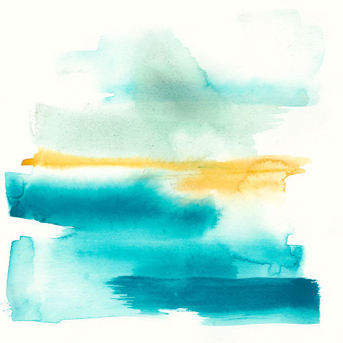 Liquid Horizon II Poster Print - Jennifer Goldberger