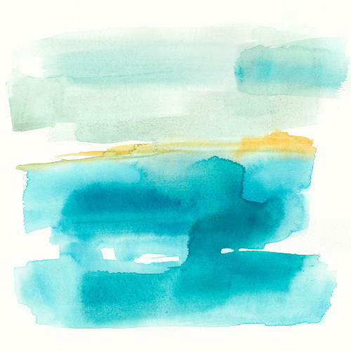 Liquid Horizon I Poster Print - Jennifer Goldberger
