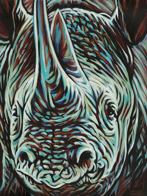Powerful Wildlife II Poster Print - Carolee Vitaletti