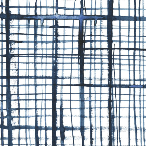 Indigo Ripple V Poster Print - Grace Popp