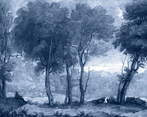 Pastoral Toile I Poster Print - Claude Lorrain