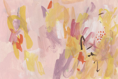 Pink Abstraction II Poster Print - Melissa Wang