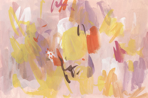 Pink Abstraction I Poster Print - Melissa Wang