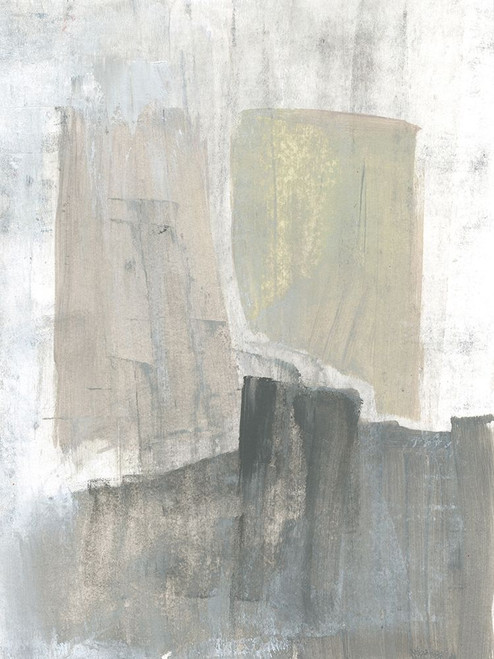 Muted Mod Shapes I Poster Print - Jennifer Goldberger