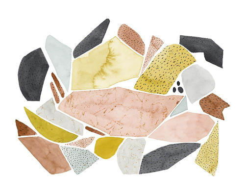 Tuscan Terazzo I Poster Print - Grace Popp