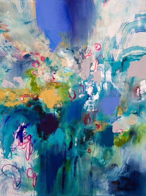 Ultramarine I Poster Print - Jennifer Gardner