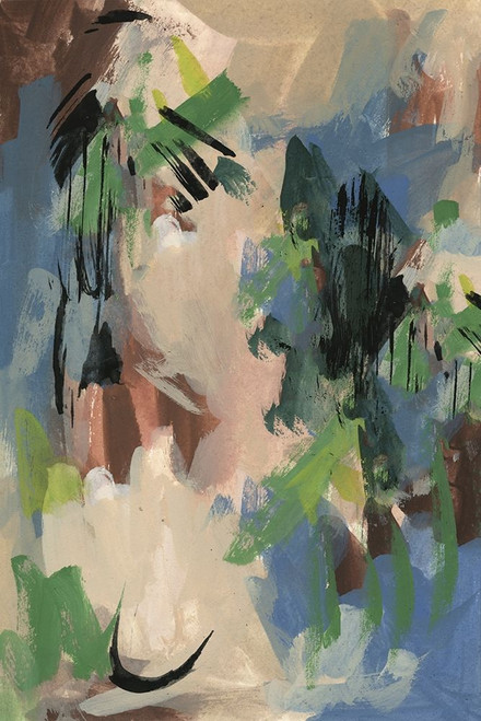 Linen and Blues II Poster Print - Melissa Wang