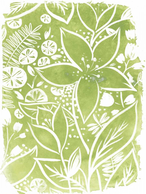 Garden Batik III Poster Print - June Erica Vess