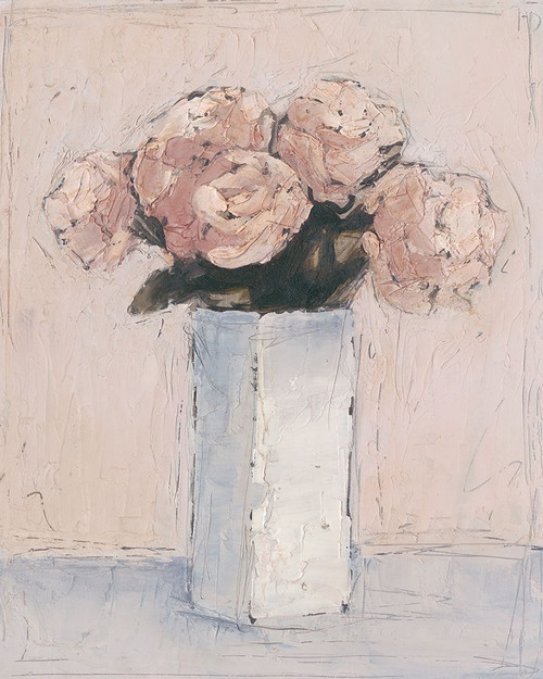 Blush Florals I Poster Print - Ethan Harper