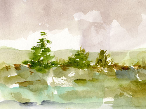 Morning Retreat I Poster Print - Ethan Harper