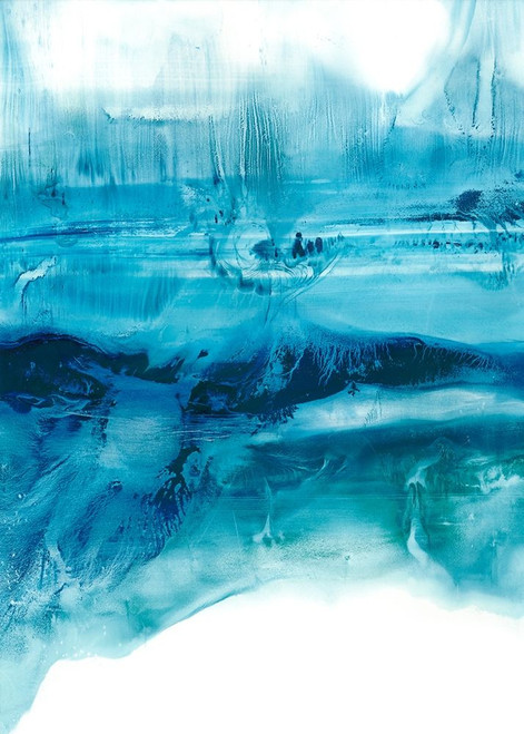 Aqua Mist I Poster Print - Ethan Harper