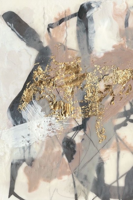 Golden Blush I Poster Print - Jennifer Goldberger
