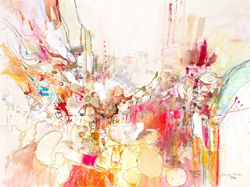 White Series XI Poster Print - Jennifer Gardner