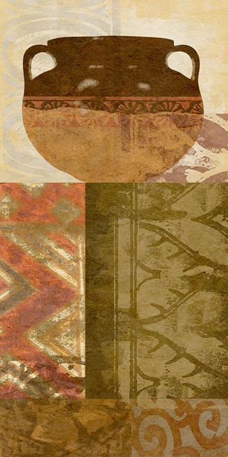 Ethnic Pot III Poster Print - Alonzo Saunders