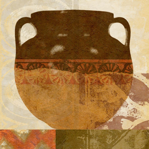 Ethnic Pot I Poster Print - Alonzo Saunders