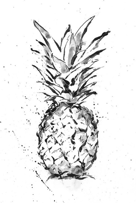 Pineapple Ink Study I Poster Print - Ethan Harper