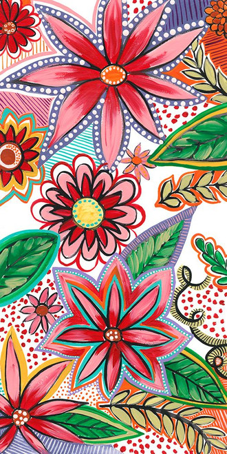 Flowering Garden Whimsy II Poster Print - Regina Moore