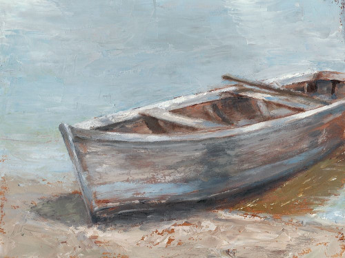 Whitewashed Boat II Poster Print - Ethan Harper