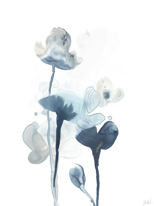 Midnight Blossoms IV Poster Print - June Erica Vess