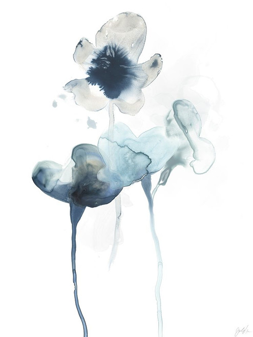 Midnight Blossoms II Poster Print - June Erica Vess