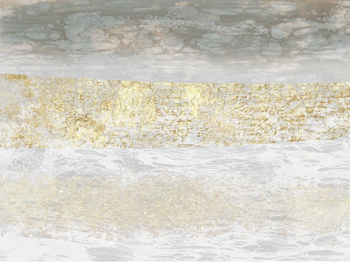 Gilded Textures II Poster Print - Jennifer Goldberger