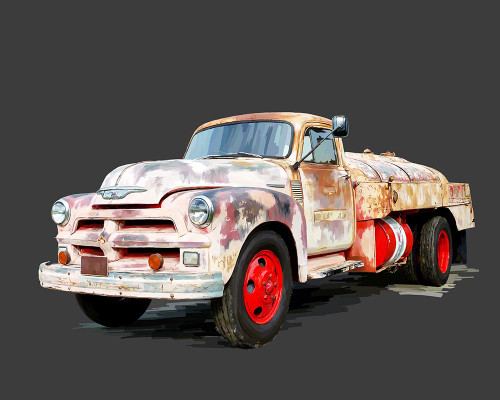 Vintage Truck II Poster Print - Emily Kalina