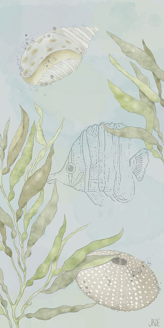 Water Gardens II Poster Print - Jade Reynolds