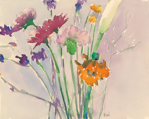 Wild Flower Cuttings Poster Print - Samuel Dixon