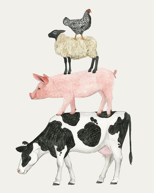 Farmland Family VI Poster Print - Grace Popp