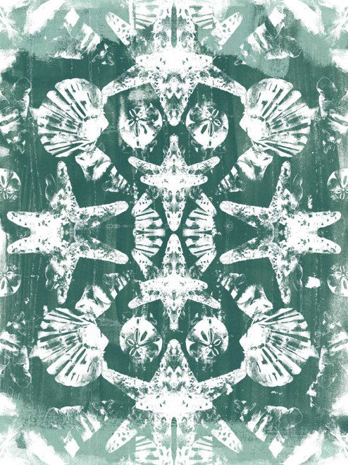 Sea Green Kaleidoscope I Poster Print - June Erica Vess