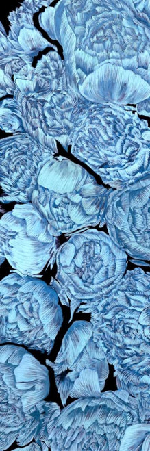 Blue Peonies I Poster Print - Melissa Wang Blue Peonies I Poster Print - Melissa Wang