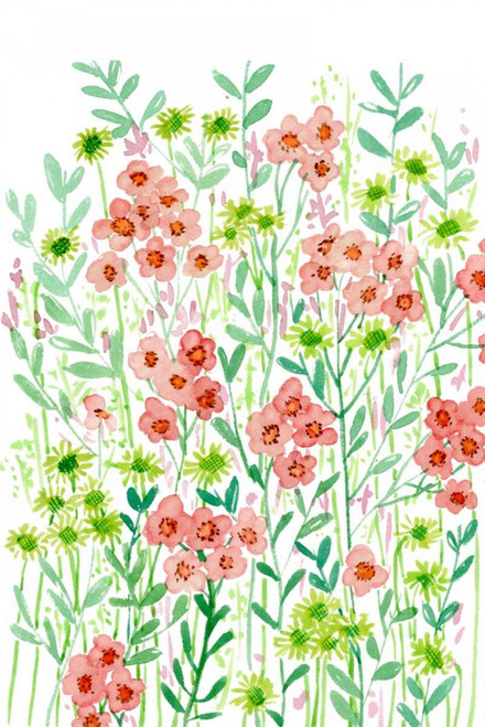 Wall Flowers I Poster Print - Melissa Wang