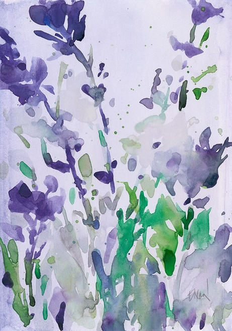 Violet Garden Moment I Poster Print - Samuel Dixon