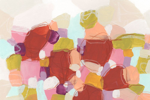 Color Cartography I Poster Print - June Erica Vess