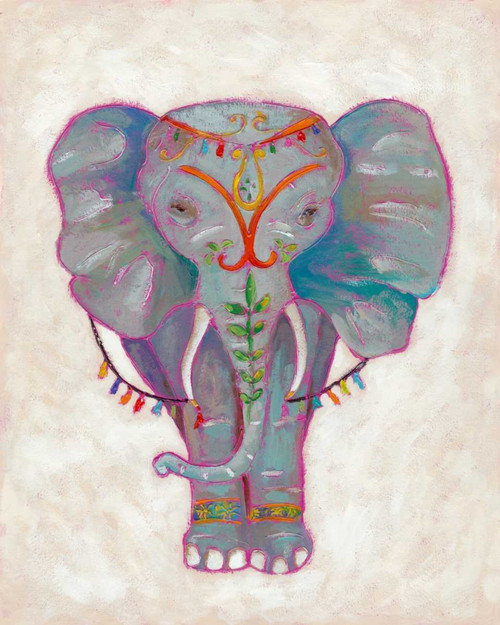 Festival Elephant II Poster Print - Chariklia Zarris