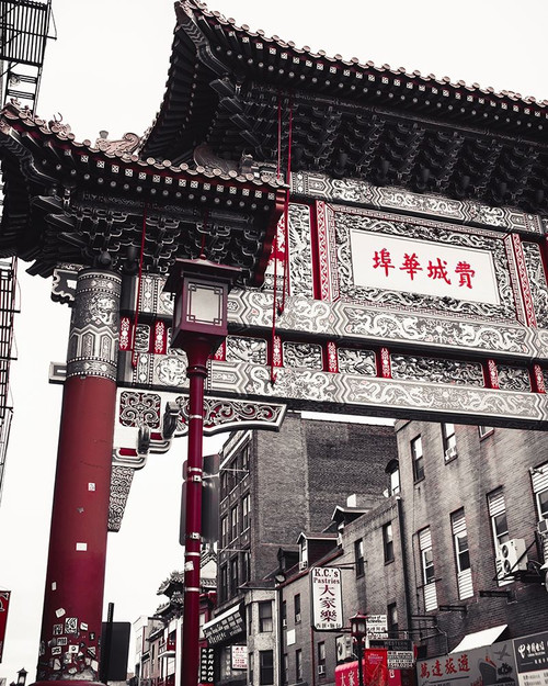 Chinatown Reds II Poster Print - Sonja Quintero
