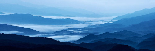 Misty Mountains XIII Poster Print - James McLoughlin