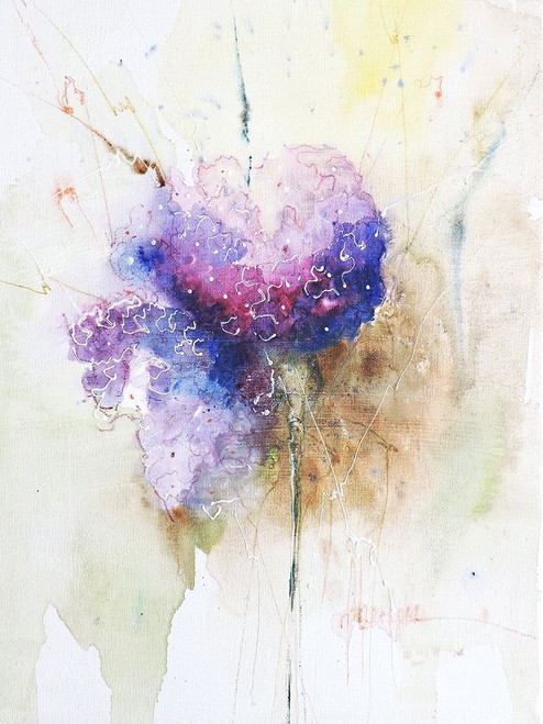 Hortenzzia I Poster Print - Leticia Herrera