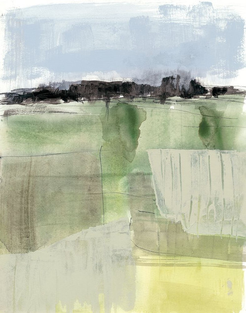 Sage Field II Poster Print - Jennifer Goldberger