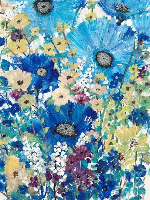 Garden Blues I Poster Print - Tim OToole