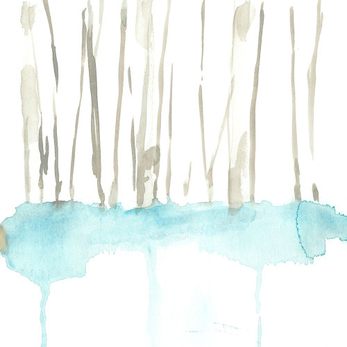 Snow Line VII Poster Print - Jennifer Goldberger