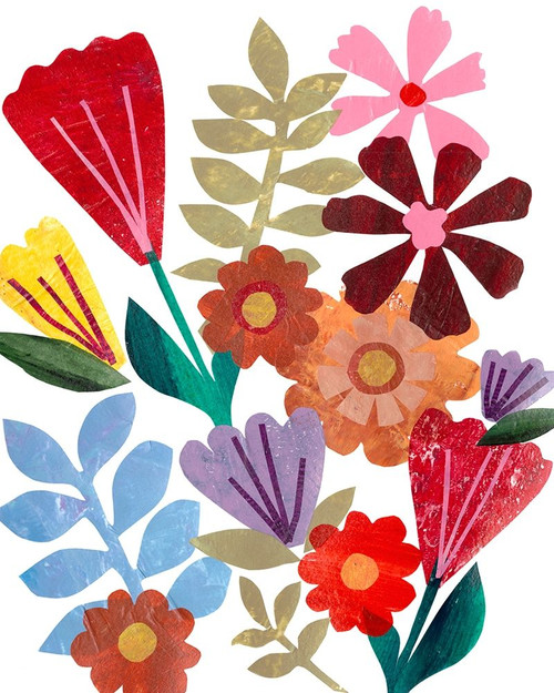 Bright Floral I Poster Print - Regina Moore