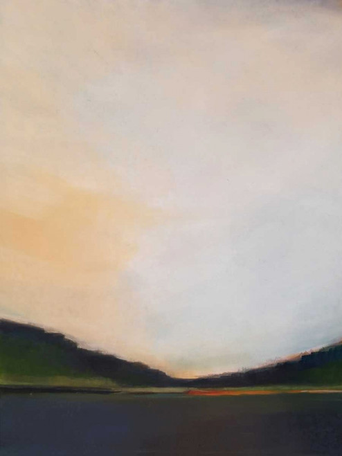 Sunset by the Lake II Poster Print - Alison Jerry