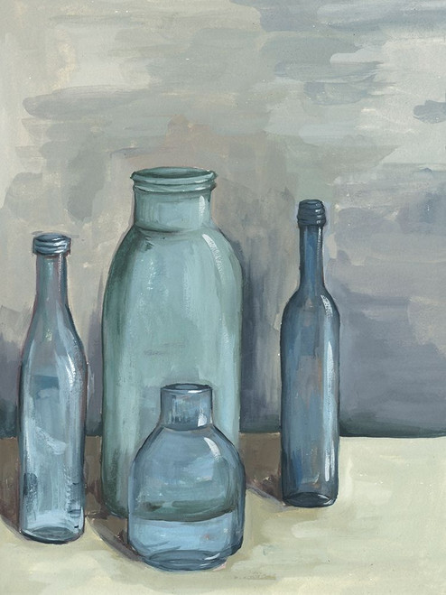 Still Life with Bottles I Poster Print - Melissa Wang