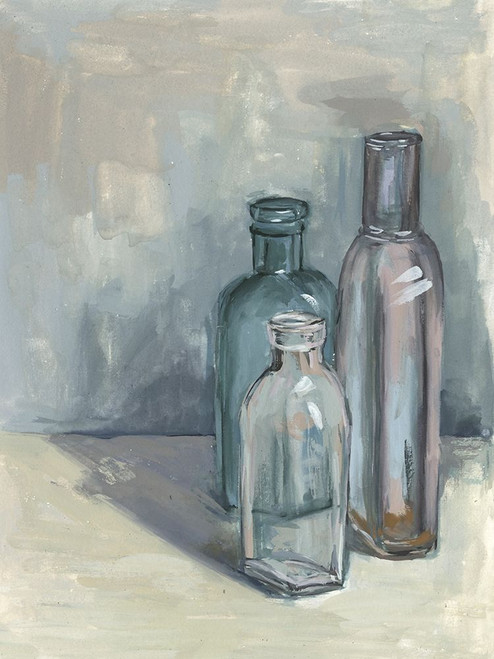Still Life with Bottles II Poster Print - Melissa Wang