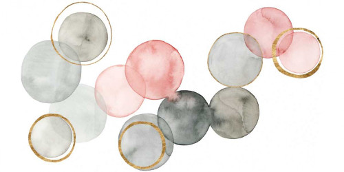 Gilded Spheres II Poster Print - Grace Popp
