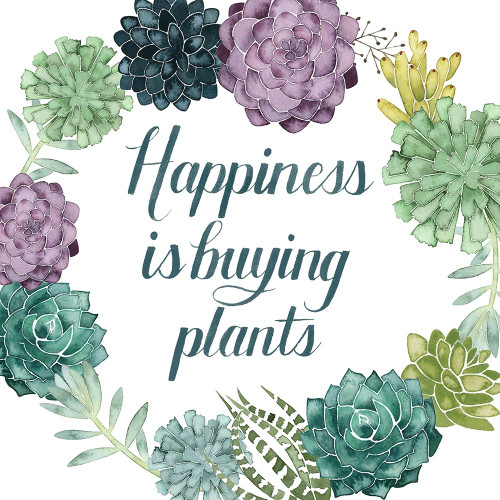 Plant Happiness I Poster Print - Grace Popp
