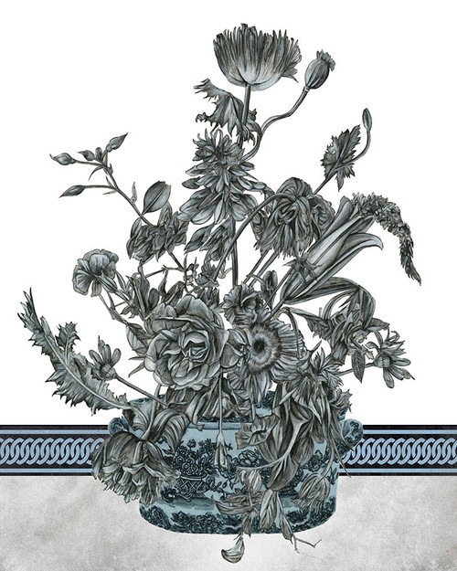 Bouquet in China I Poster Print - Melissa Wang