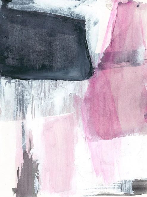 Fuchsia Divide II Poster Print - Jennifer Goldberger