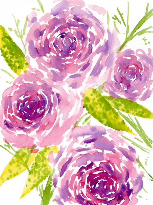 Bouquet Rose II Poster Print - Melissa Wang